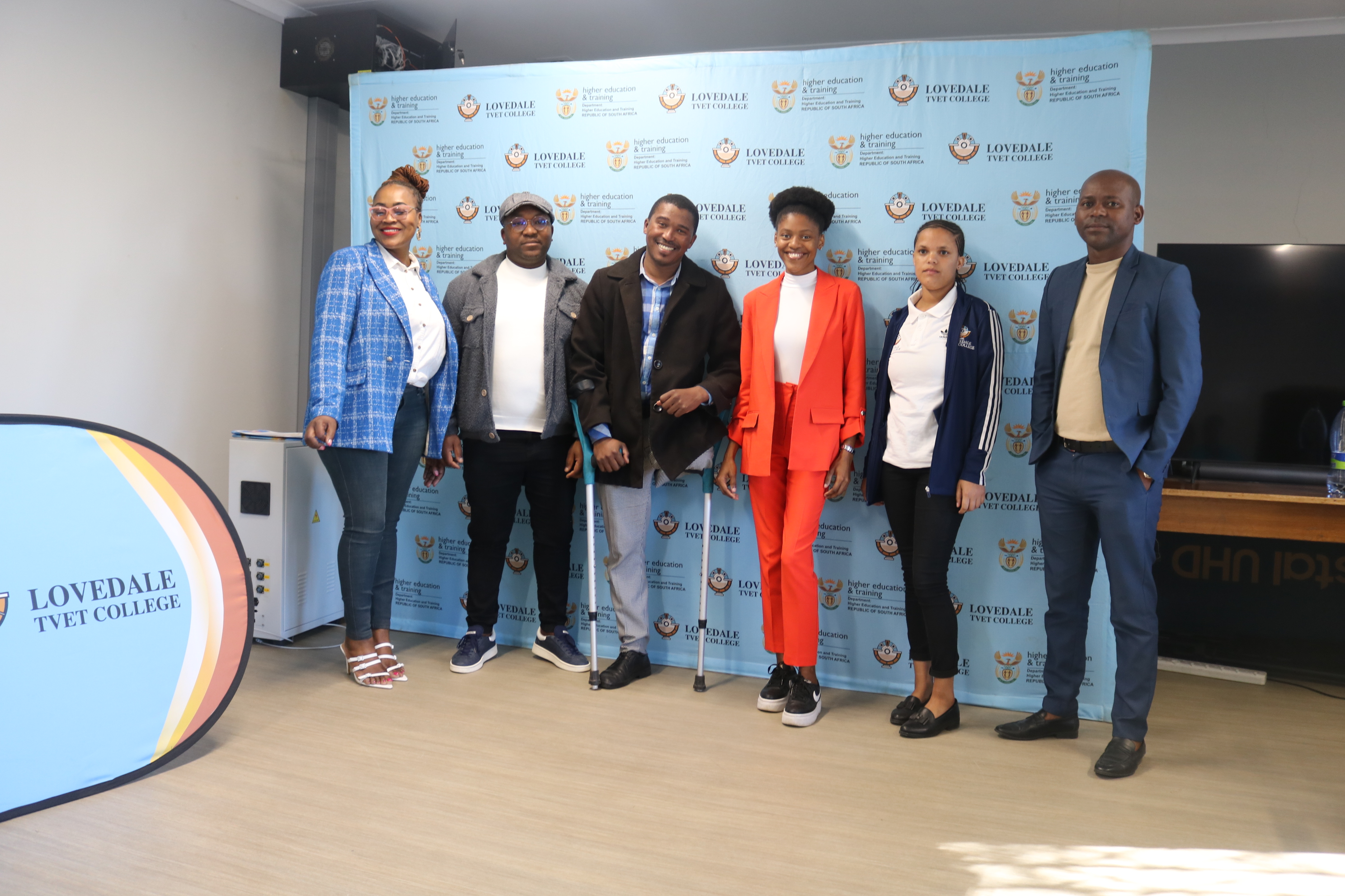 Above: Competition participants and staff.