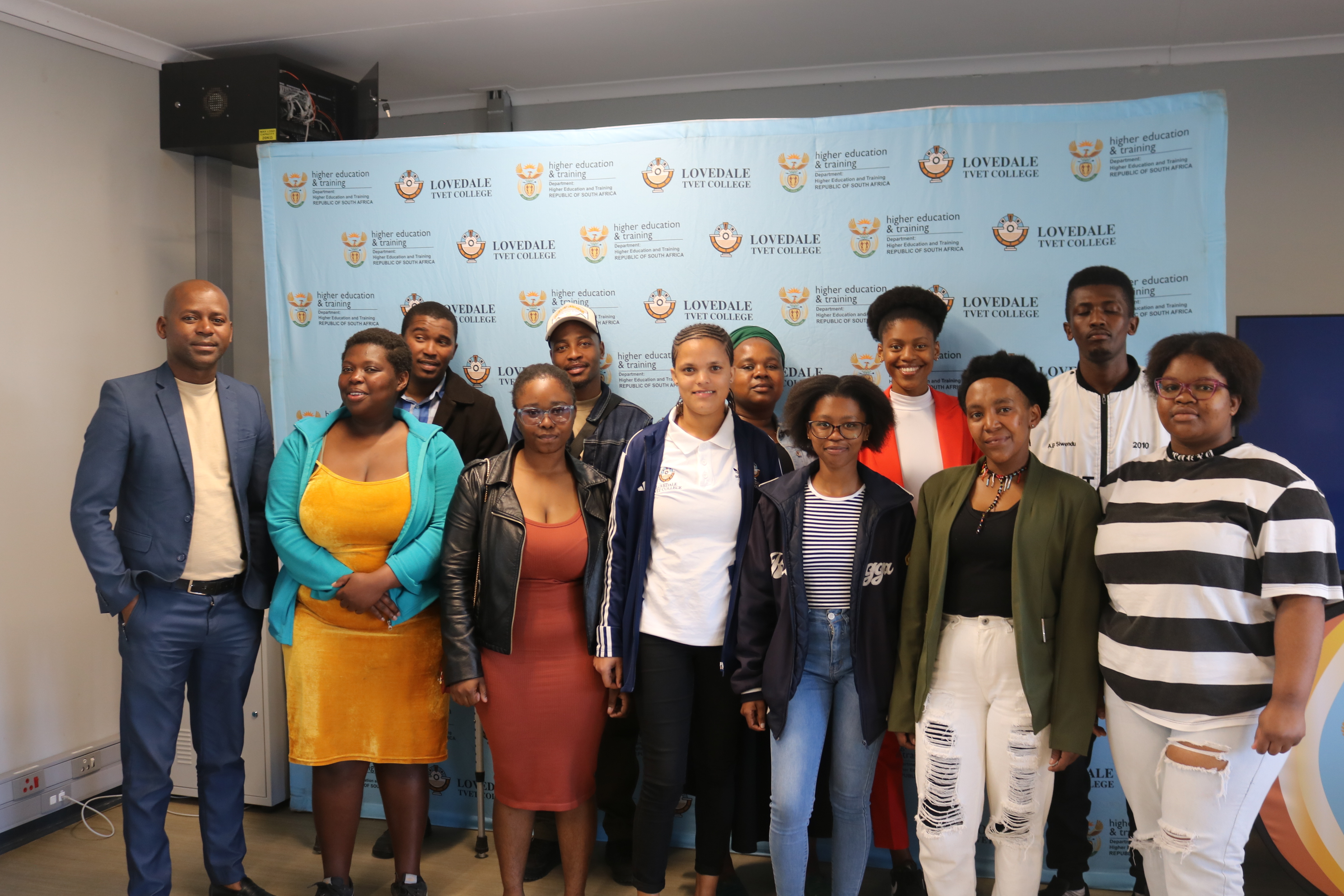 Above: Competition participants and staff.