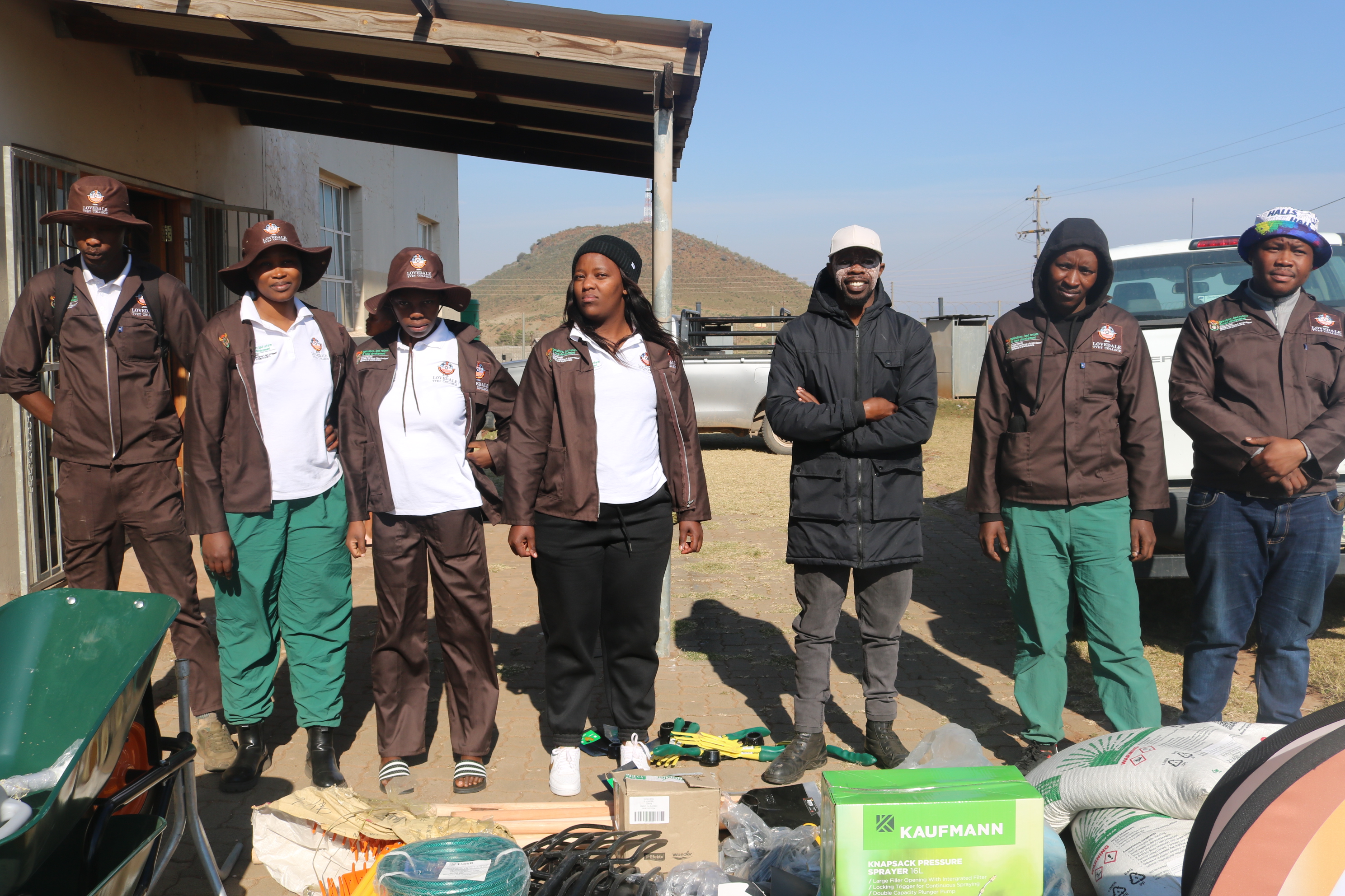 Above: Learners from the NARYSEC project.