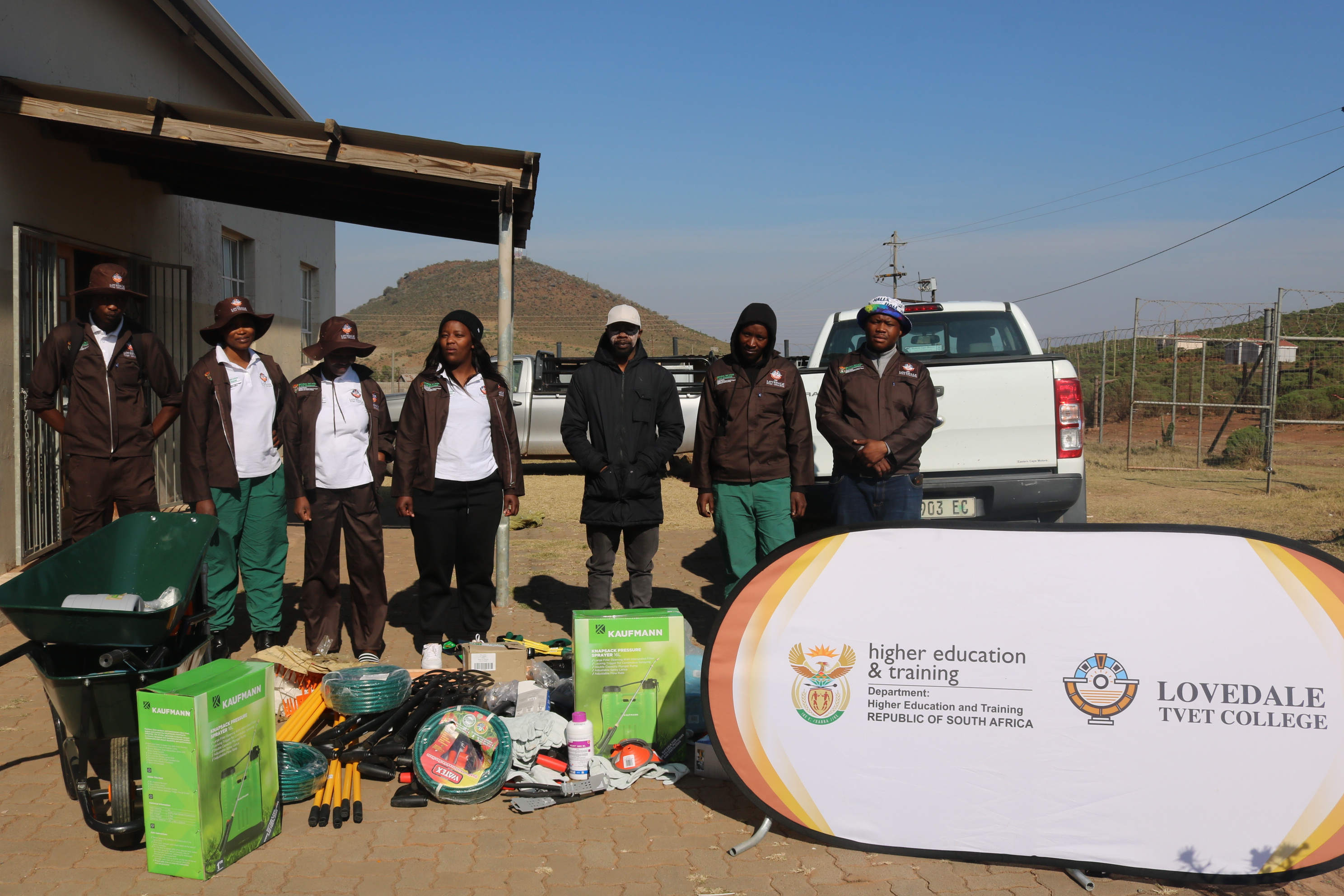 Above: Learners from the NARYSEC project.