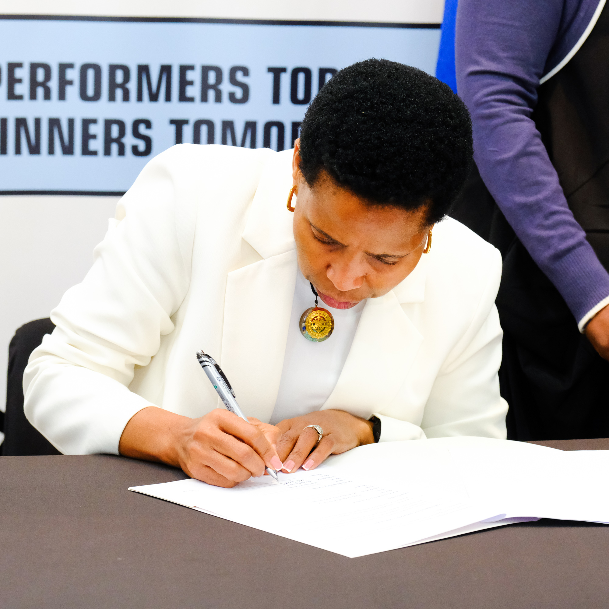 Above: Students at the CoVE WILL Week.