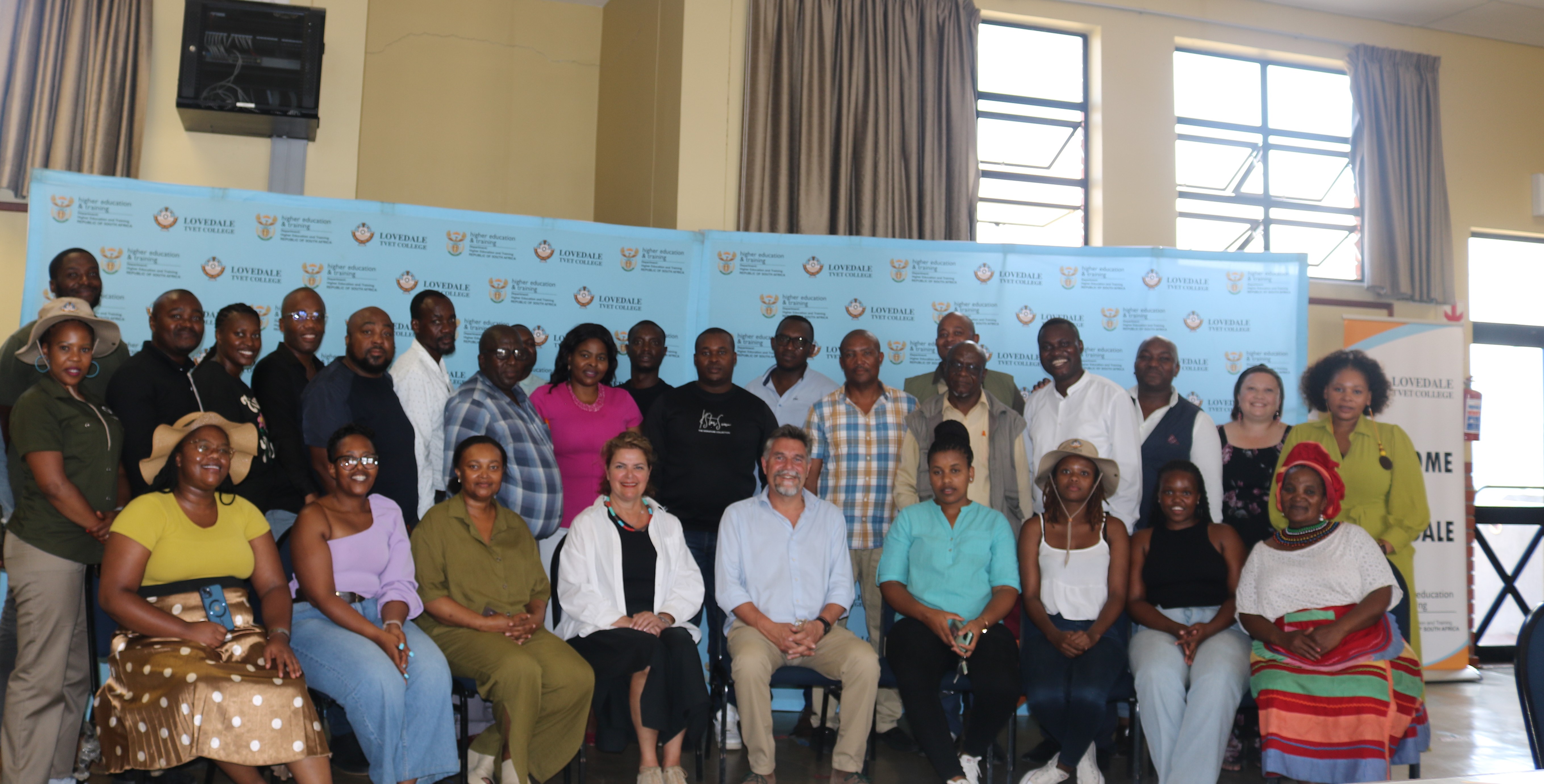 Above: Presentations and discussions by delegates at the CoVE Hub launch.