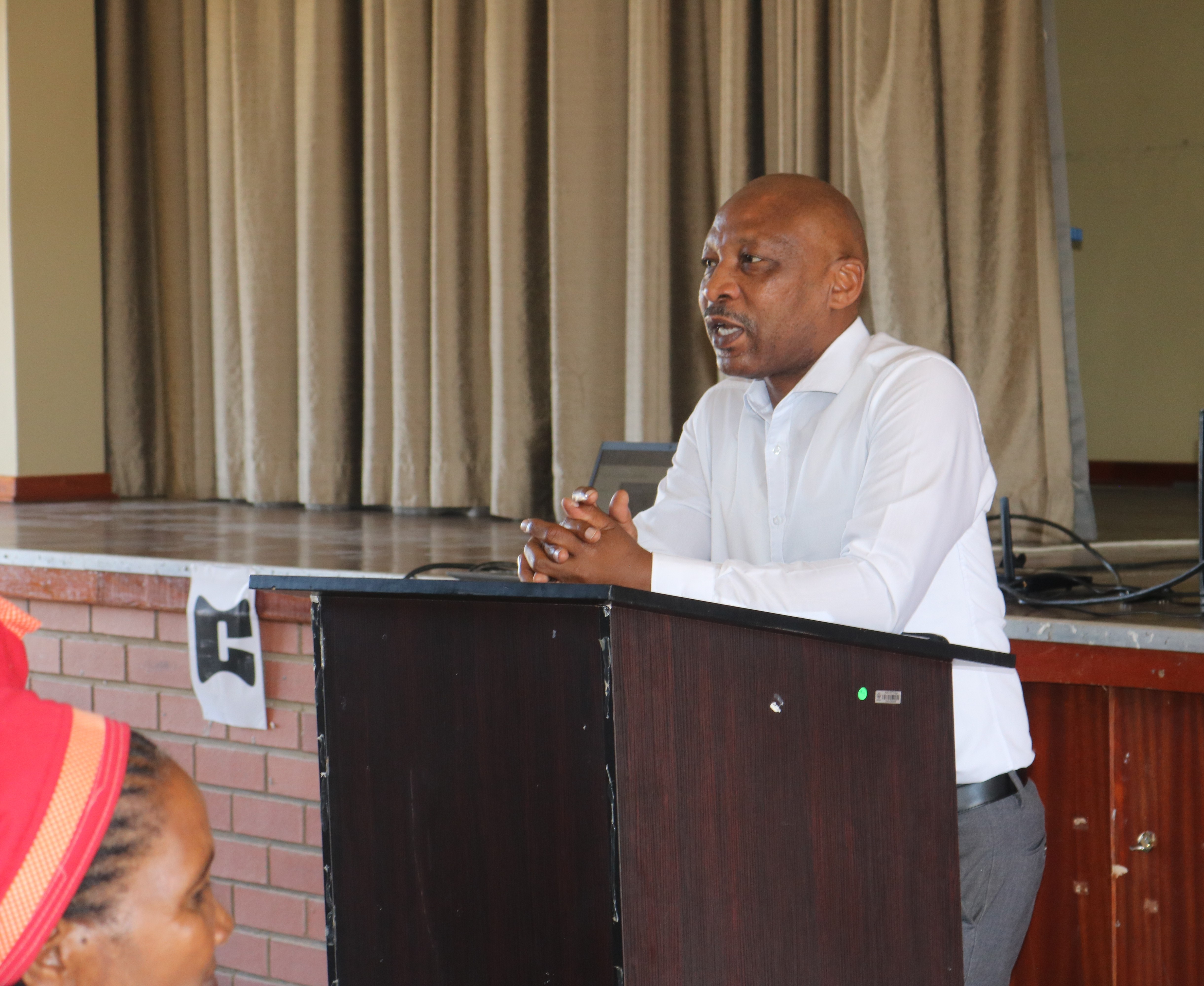 Above: Presentations and discussions by delegates at the CoVE Hub launch.