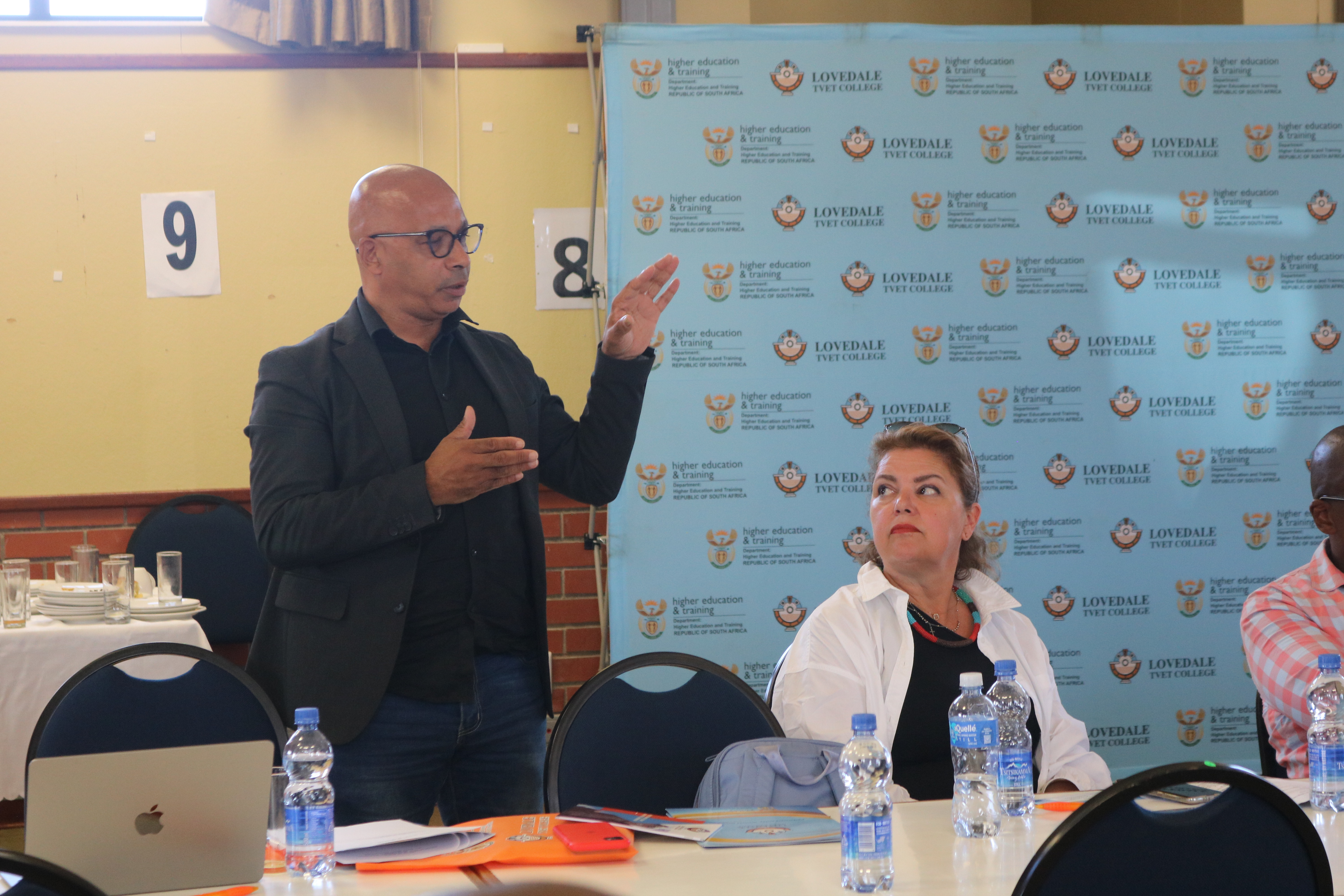 Above: Presentations and discussions by delegates at the CoVE Hub launch.