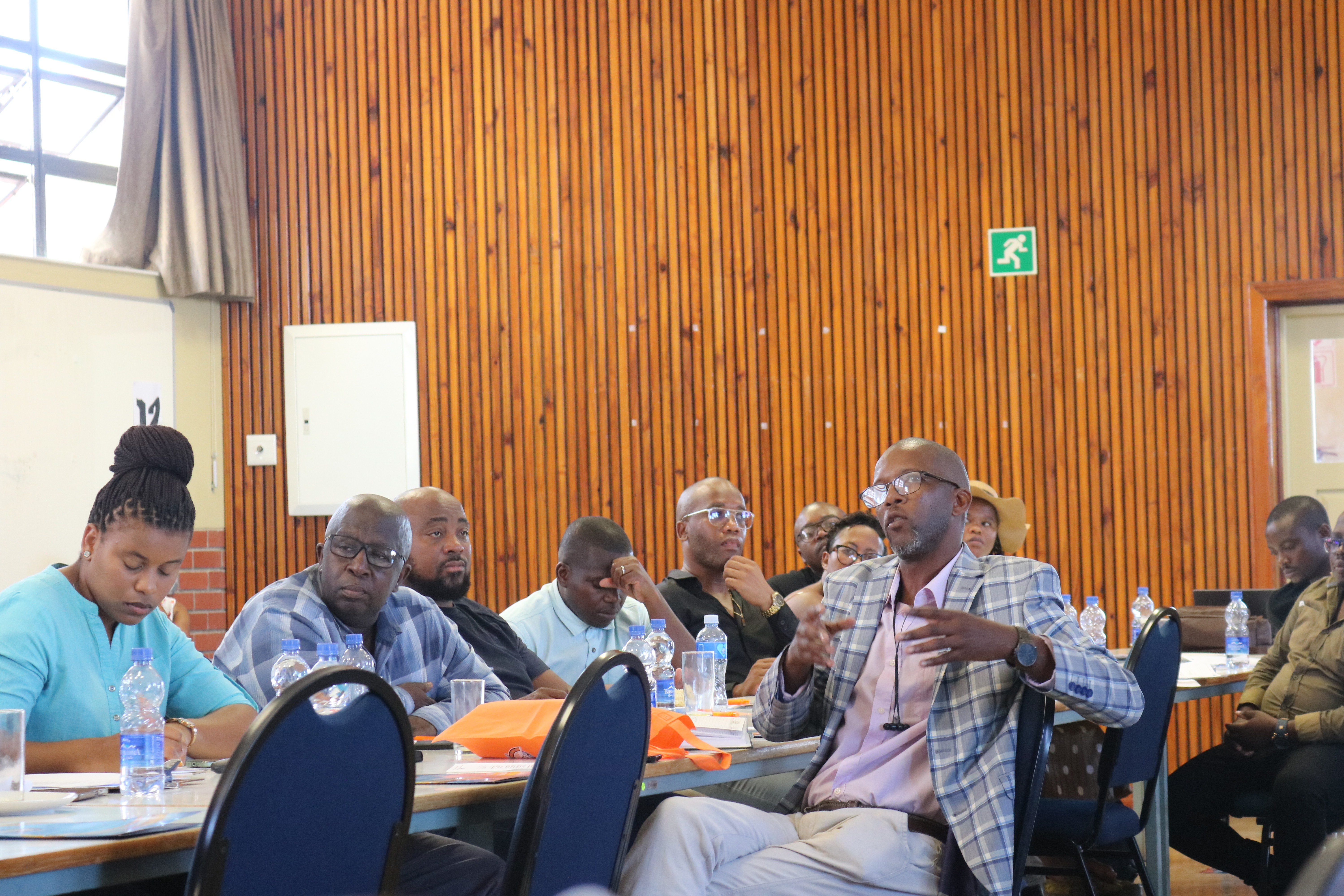 Above: Presentations and discussions by delegates at the CoVE Hub launch.